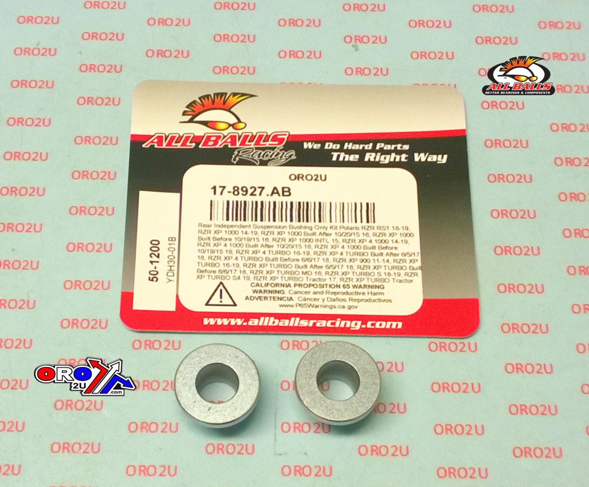 Rear Independent Suspension BUSH only Kit POLARIS, ALLBALLS 50-1200 thumbnail 2