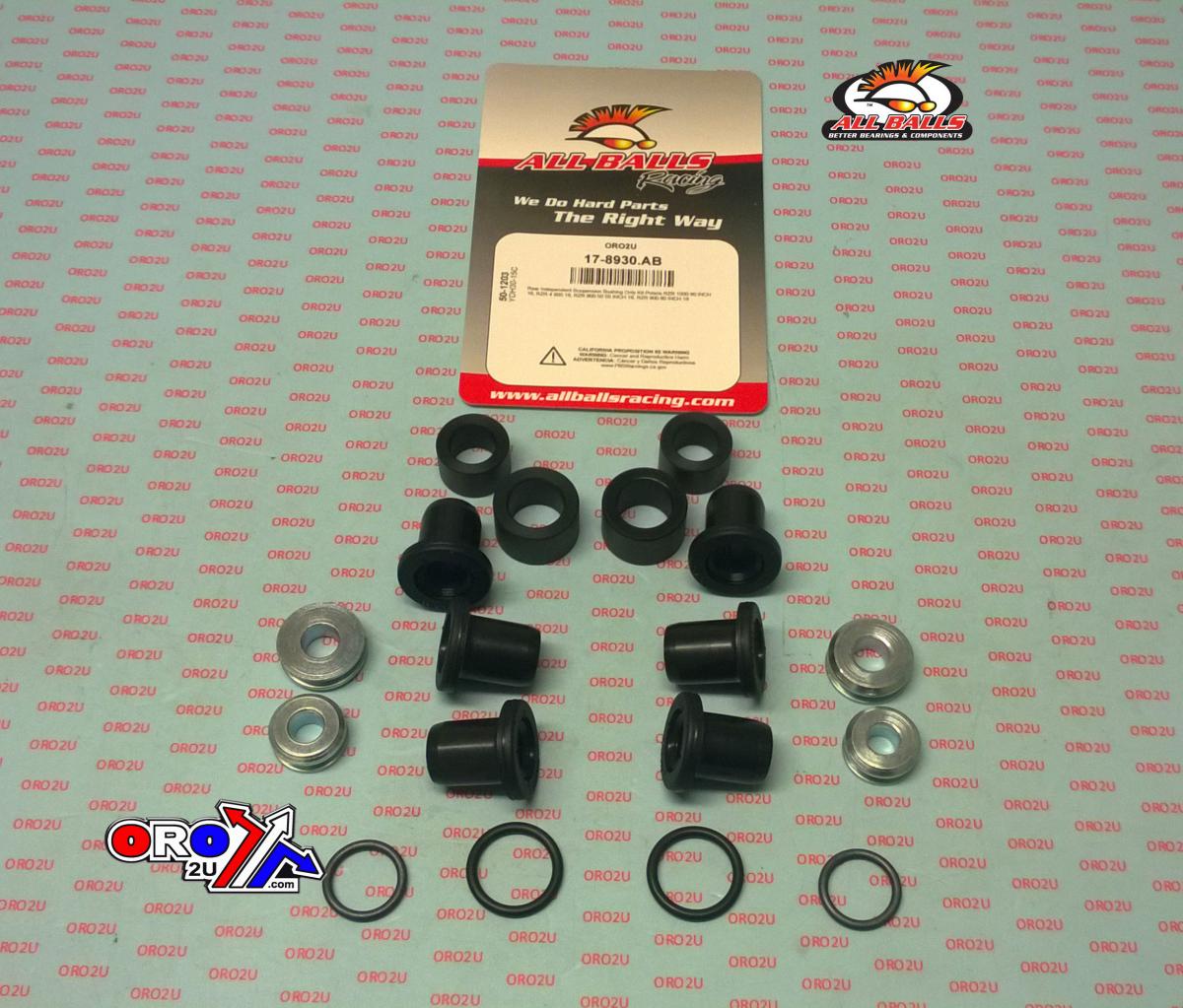 Rear Independent Suspension BUSH only Kit POLARIS, ALLBALLS 50-1203 thumbnail 3
