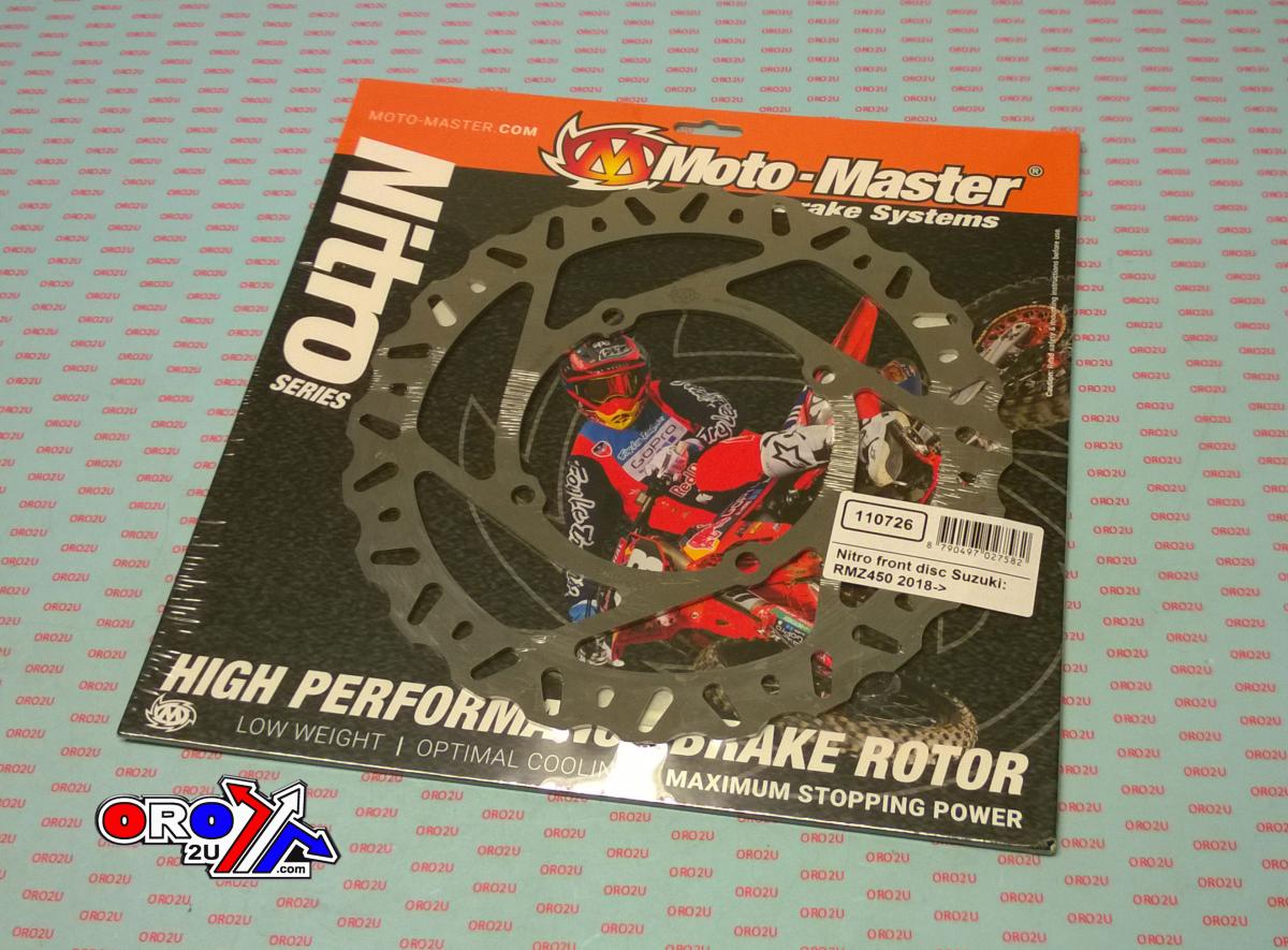 DISC BRAKE FRONT FIXED RMZ 450 18-19, MOTO-MASTER 110726 image 1