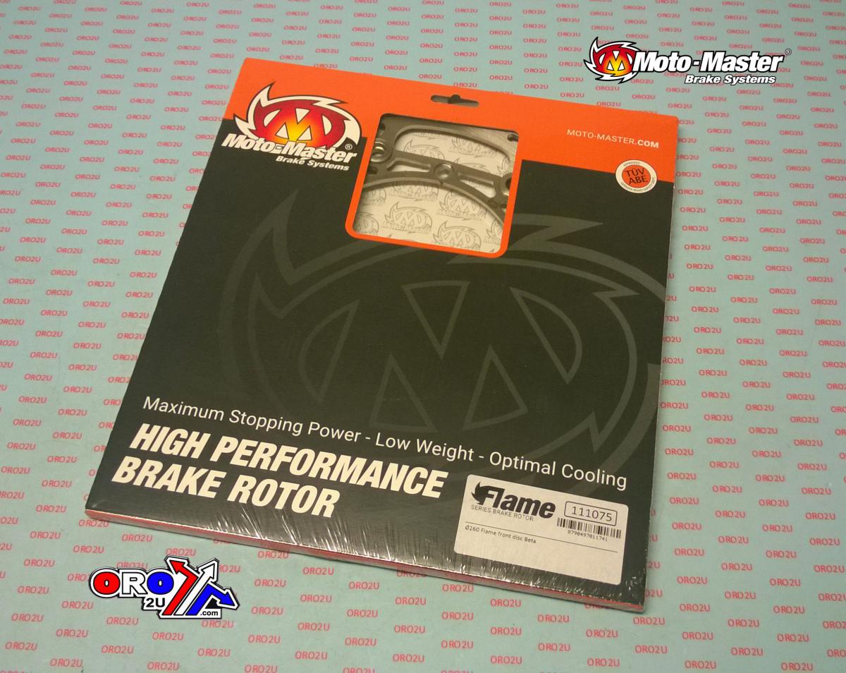 260 DISC FRONT 13-18 BETA, MOTO-MASTER OVERSIZE 111075 thumbnail 2
