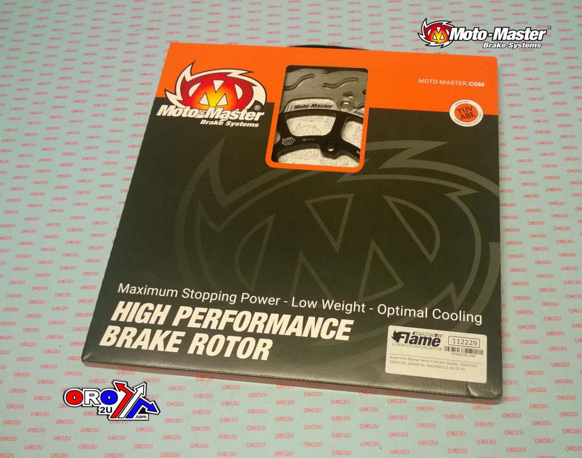 320 DISC FRONT GASGAS, MOTO-MASTER 112229, NEED ADAPTOR 40-4901 thumbnail 2