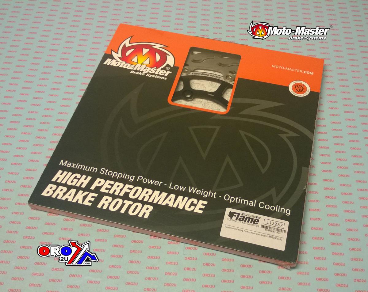 320 DISC FRONT SUZUKI, MOTO-MASTER 112237, NEED ADAPTOR 40-443 thumbnail 2
