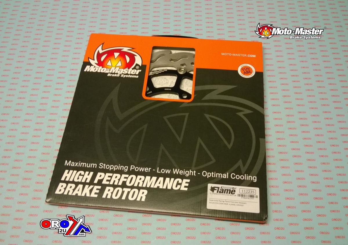 320 DISC FRONT KAWASAKI, MOTO-MASTER 112235, NEED ADAPTOR 40-443 thumbnail 2