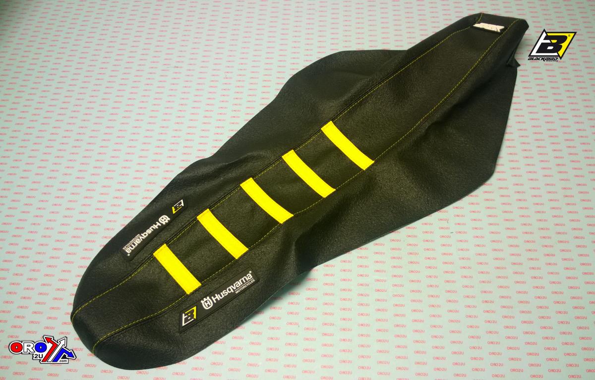 19-22 TC/FC 20-23 TE/FE HUSQVARNA ZEBRA SEAT COVER, BLACKBIRD 1624Z thumbnail 2