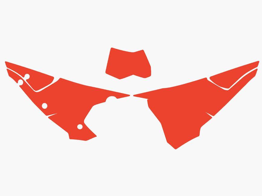18-20 EC GASGAS BACKGROUNDS, RED BLACKBIRD 3909/60 image 1