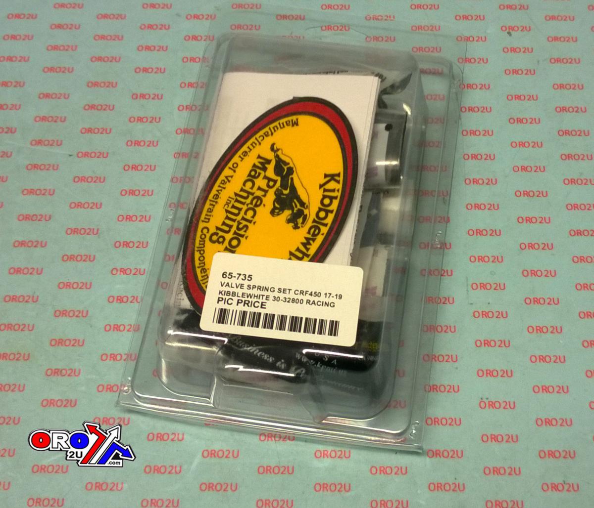 VALVE SPRING SET CRF450 17-19, KIBBLEWHITE 30-32800 RACING, LIGHTWEIGHT KIT thumbnail 2