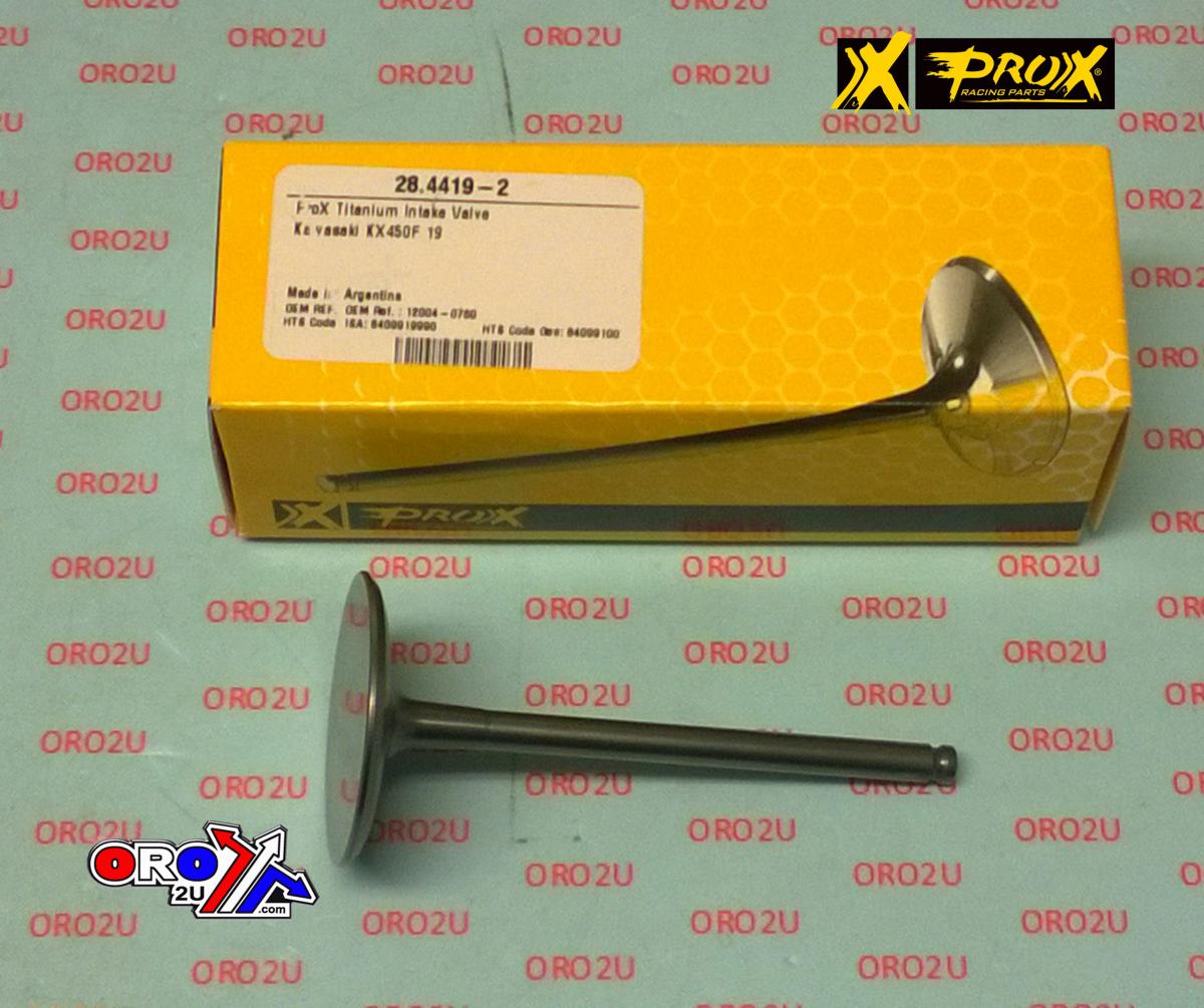 VALVE INTAKE TITANIUM KXF 450 2019, PROX 28.4419-2, KAWASAKI thumbnail 2