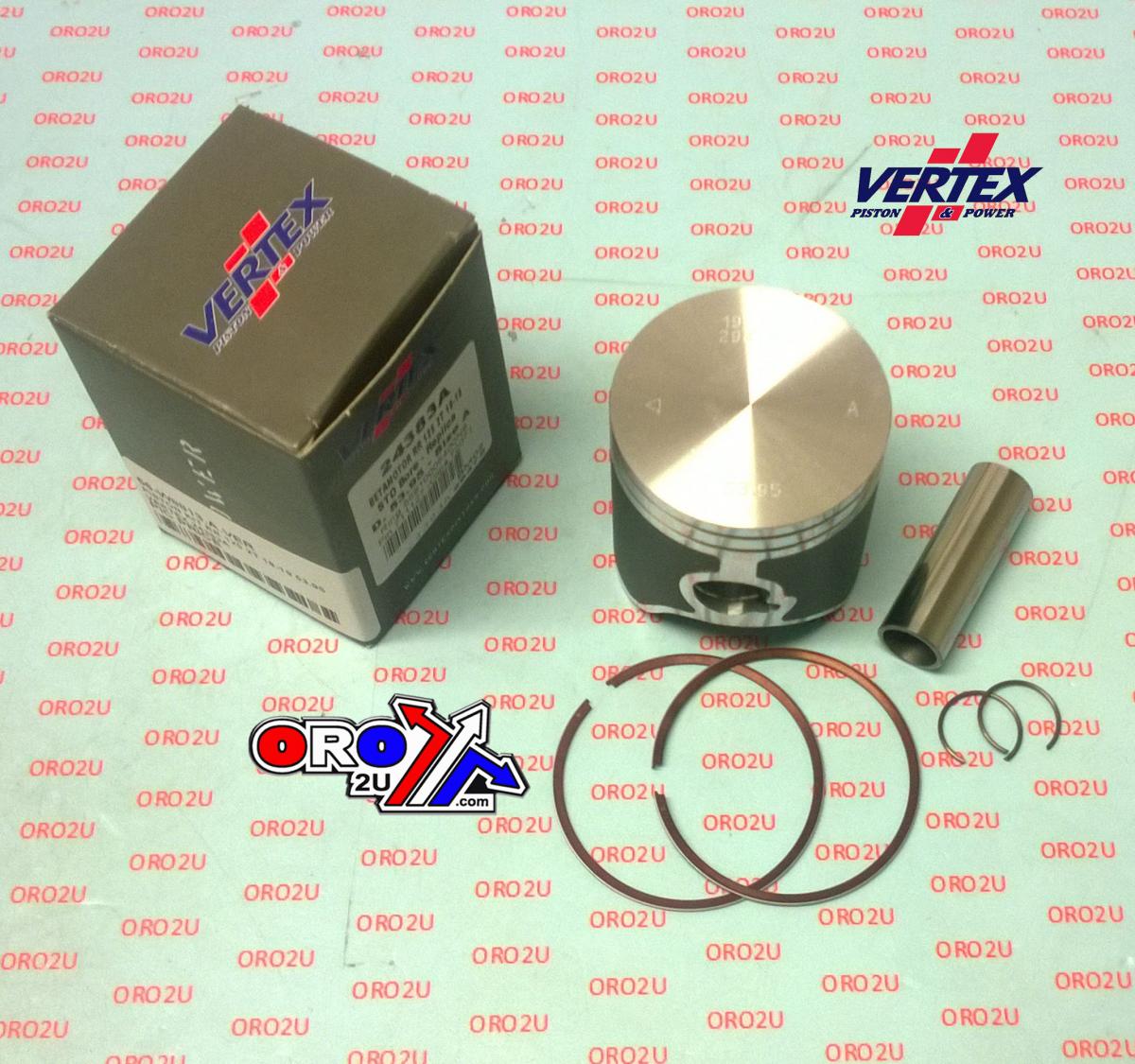 PISTON KIT VERTEX 54.0 B BETA RR 125 2T 18-23, VERTEX 24383B image 1