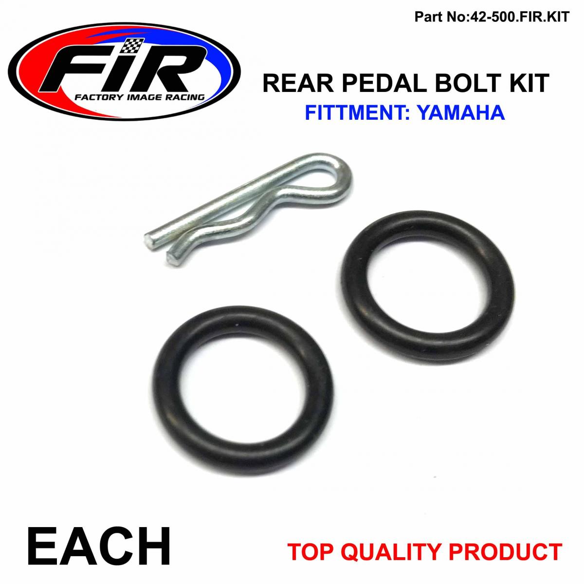 REAR YAMAHA PEDAL BOLT O-RING KIT, SUIT YAMAHA BOLT> 1C3-27217-10-00, / EACH / 3 PIECE KIT thumbnail 2