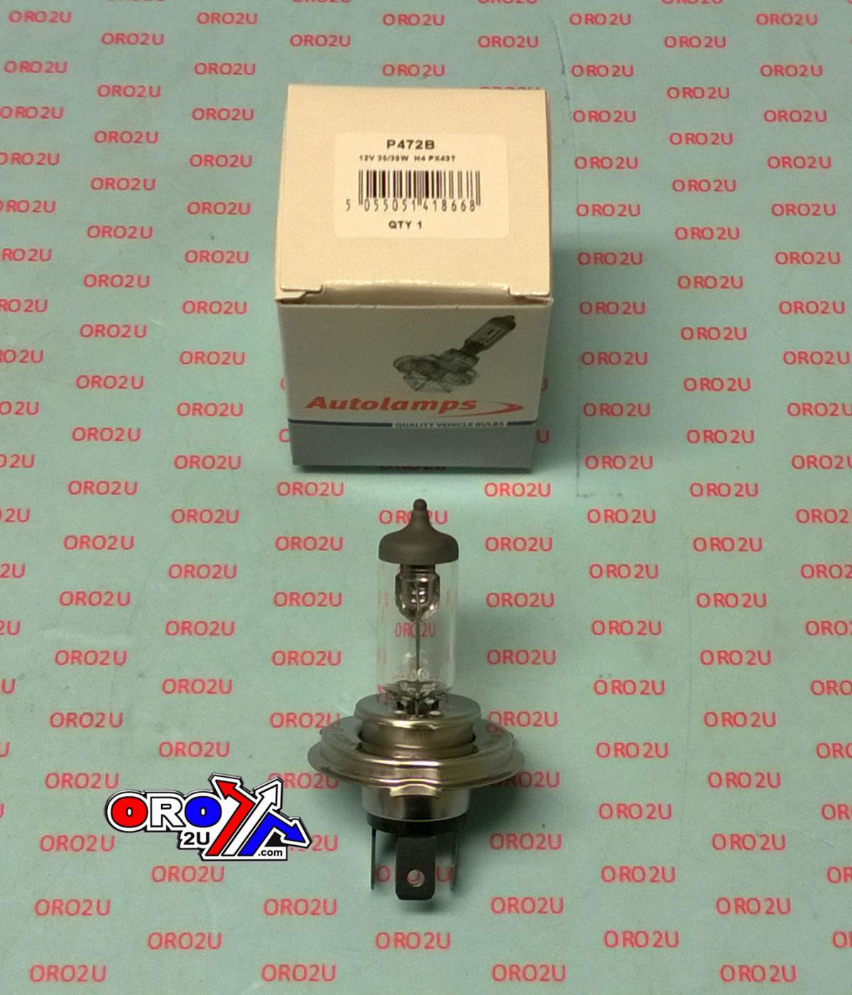 LIGHT BULB 12V 35/35W HS1/H4 P472B KTM EXC-F HEADLIGHT 54611038012 thumbnail 2