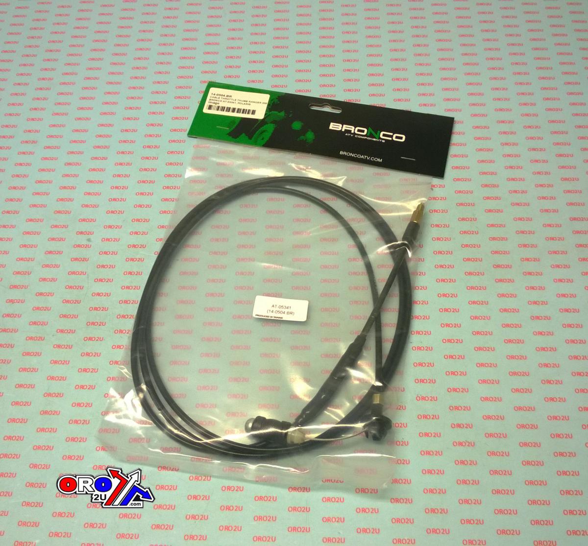 CABLE THROTTLE THUMB RANGER 500 CREW, BRONCO AT-05344, POLARIS, 7081644 thumbnail 3