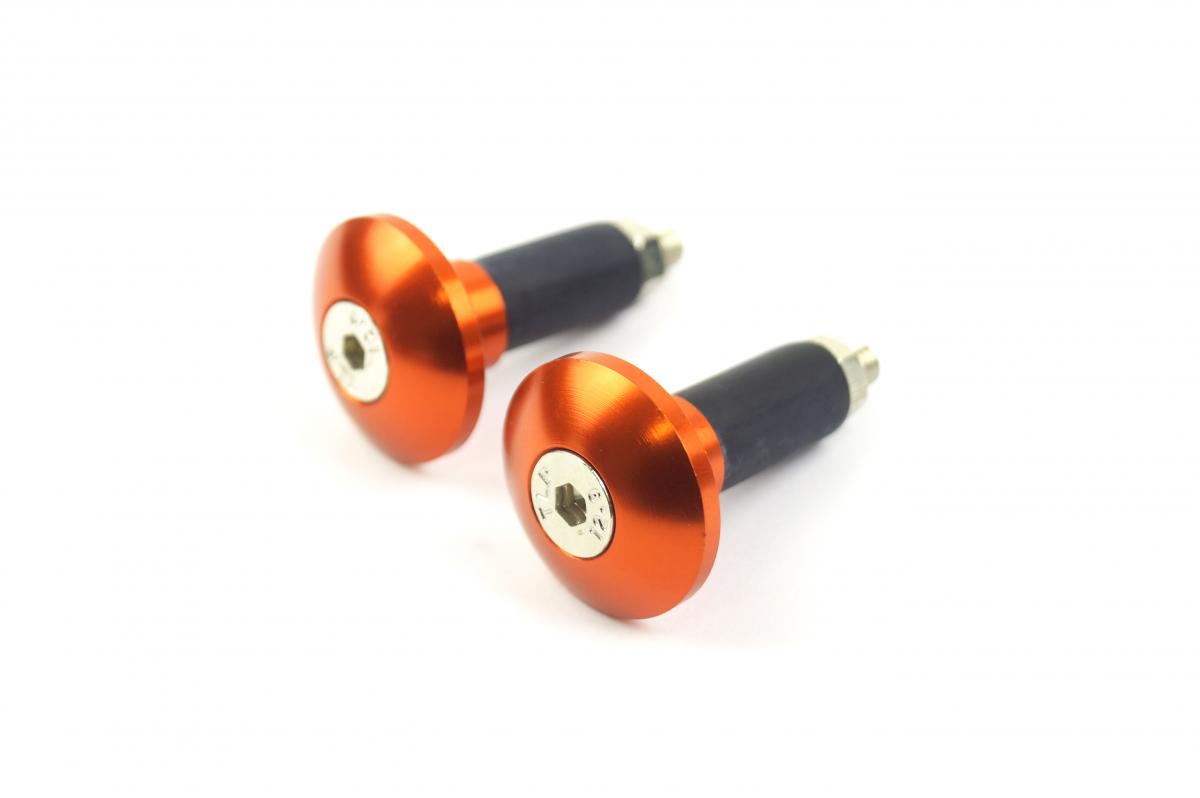 BAR ENDS 12mm ORANGE [SET-2] thumbnail 2