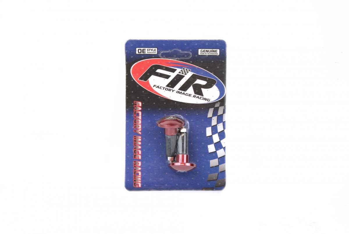 BAR ENDS 12mm RED [SET-2] thumbnail 2