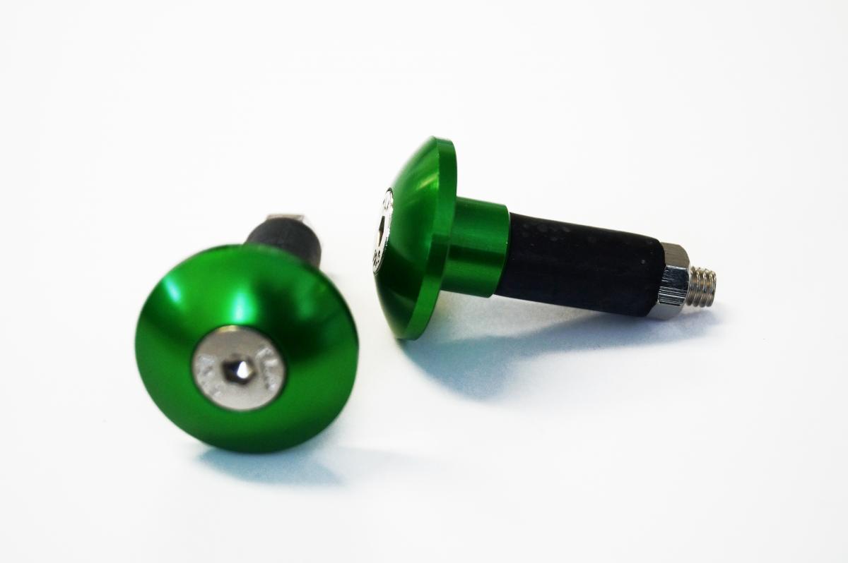 BAR ENDS 12mm GREEN [SET-2] thumbnail 3