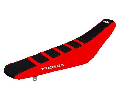 17-20 CRF450R ZEBRA BLK/RED, BLACKBIRD SEAT COVER 1148Z image 1
