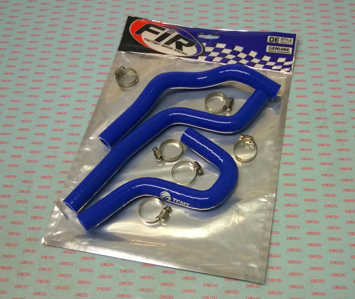 HOSE KIT 3pcs CR85 1998-2007, SILICONE RADIATOR RED HONDA 19061-GBF-K40, 19062-GBF-K40, 19501-GBF-B40 thumbnail 2