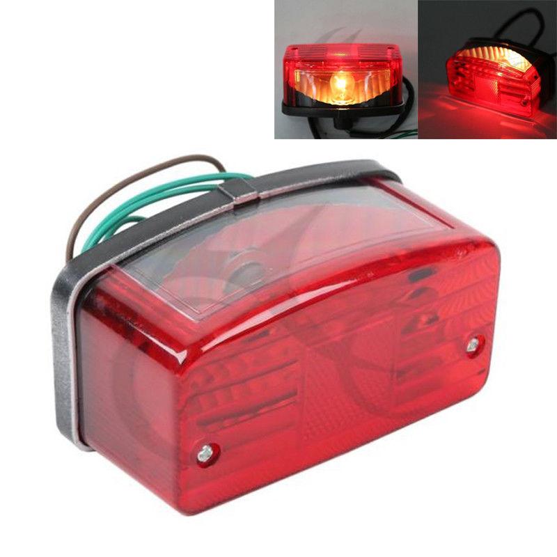 REAR TAIL LIGHT ASSEMBLY VF/VT250, 33701-KCR-003 HONDA MAGNA 250 VF250V VT250C VT250 VF VT thumbnail 2