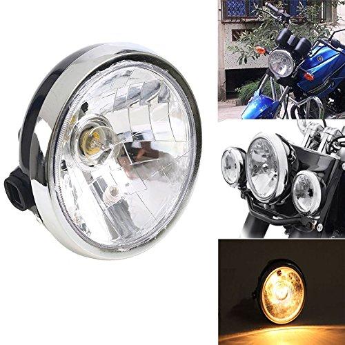 HEAD LIGHT UNIT ROUND CLEAR GLASS 2002 - 2013 YAMAHA YFB125 TYPE thumbnail 6