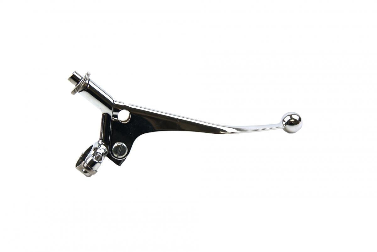 LEVER BRAKE ASSY STEEL 1, CHROME WITH BALL END CLASSIC image 1