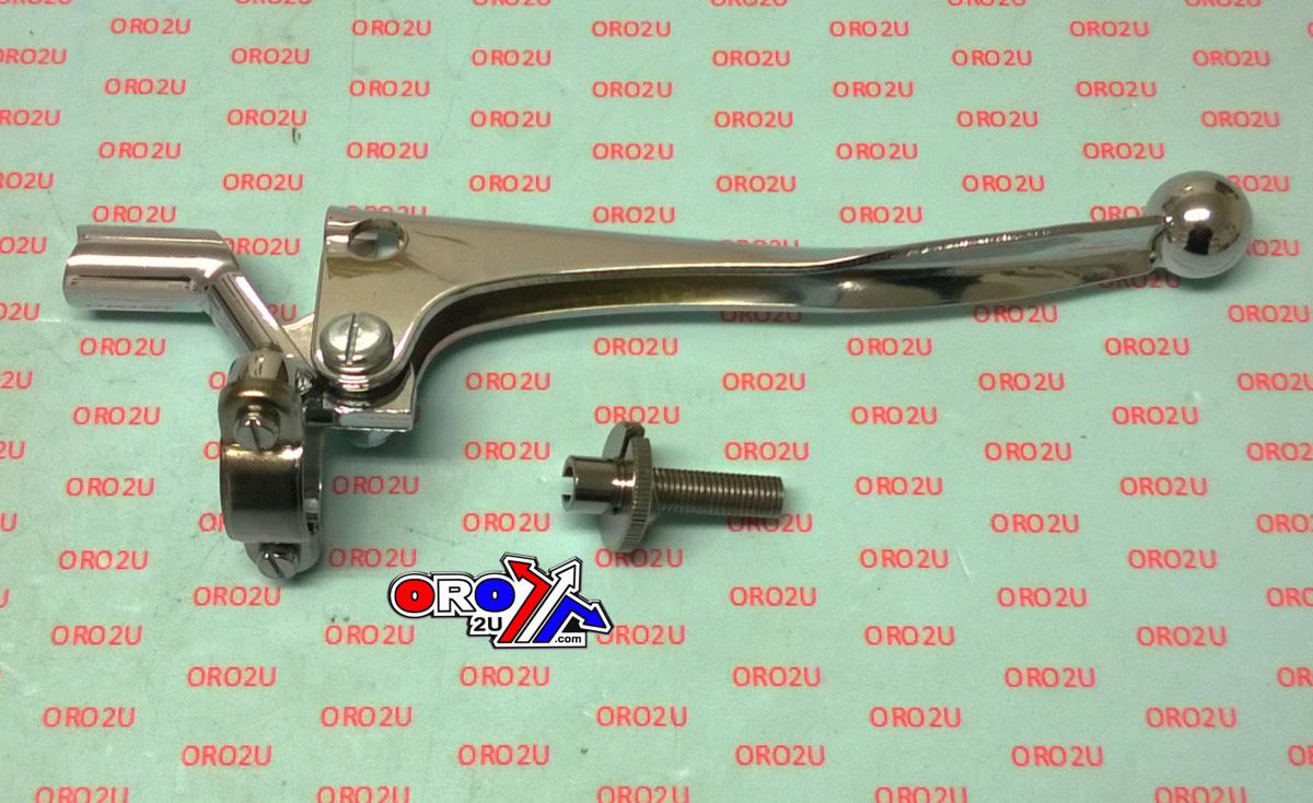LEVER BRAKE ASSY STEEL 1, CHROME WITH BALL END CLASSIC thumbnail 3