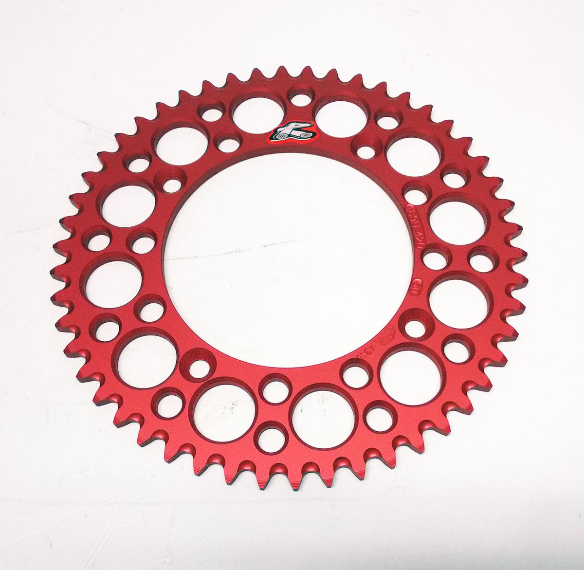 REAR SPROCKET ALLOY RENTHAL RED, ULTRALITE 189U-420-50GRRD, 189U-420-50GRRD image 1