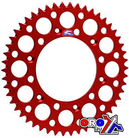 REAR SPROCKET ALLOY RENTHAL RED, ULTRALITE 189U-420-50GRRD, 189U-420-50GRRD thumbnail 3