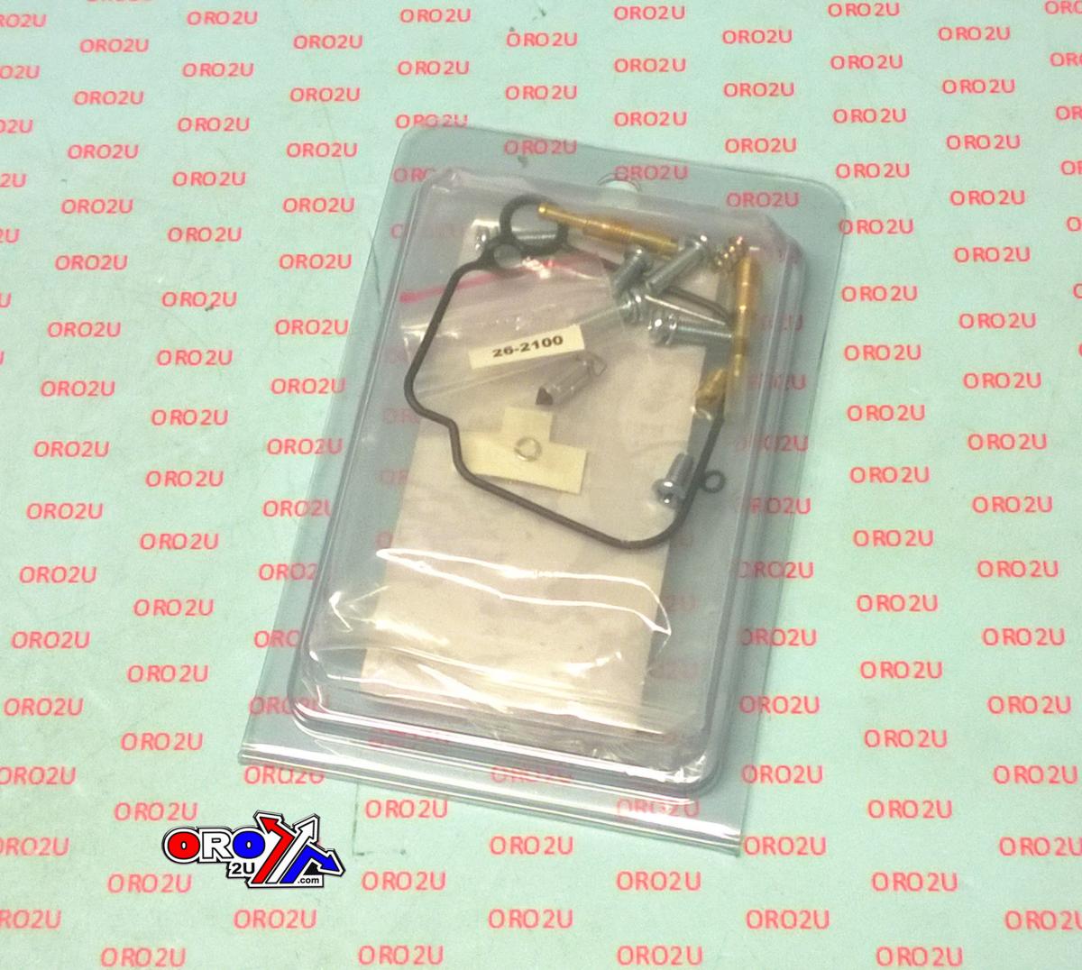 CARBURETOR REBUILD KIT 07-11 YAM XC50 VINO, ALLBALLS 26-10021 ROAD thumbnail 2