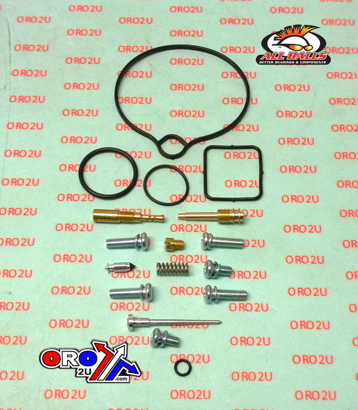 CARBURETOR REBUILD KIT 85-07 HON CH80, ALLBALLS 26-10024 ROAD thumbnail 2