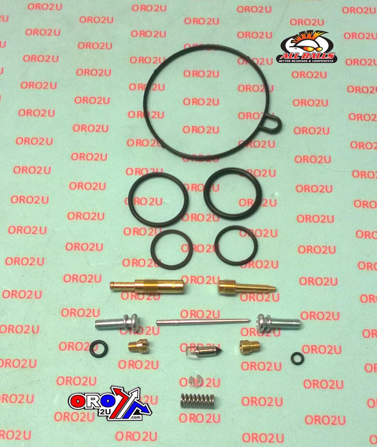 CARBURETOR REBUILD KIT 91-94 HON CT70 TRAIL MONKEY, ALLBALLS 26-10026 ROAD image 1