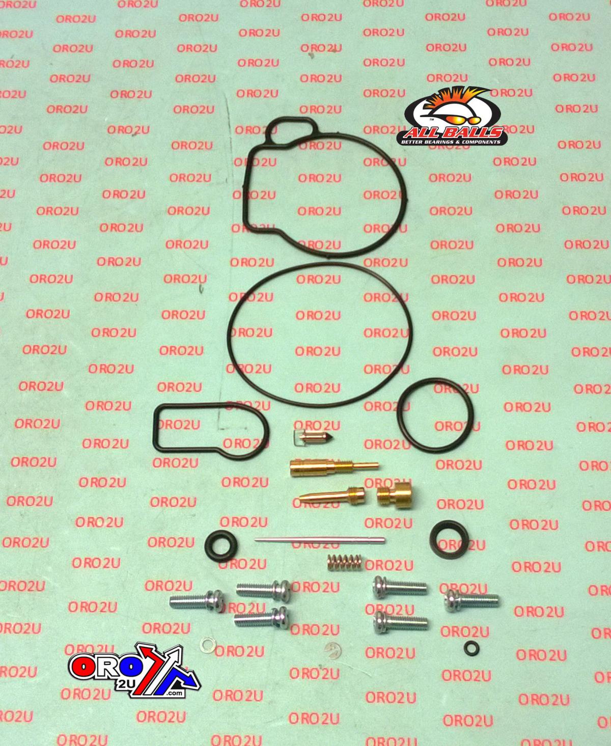 CARBURETOR REBUILD KIT 12-22 YAM TTR50, ALLBALLS 26-10030 DIRT image 1
