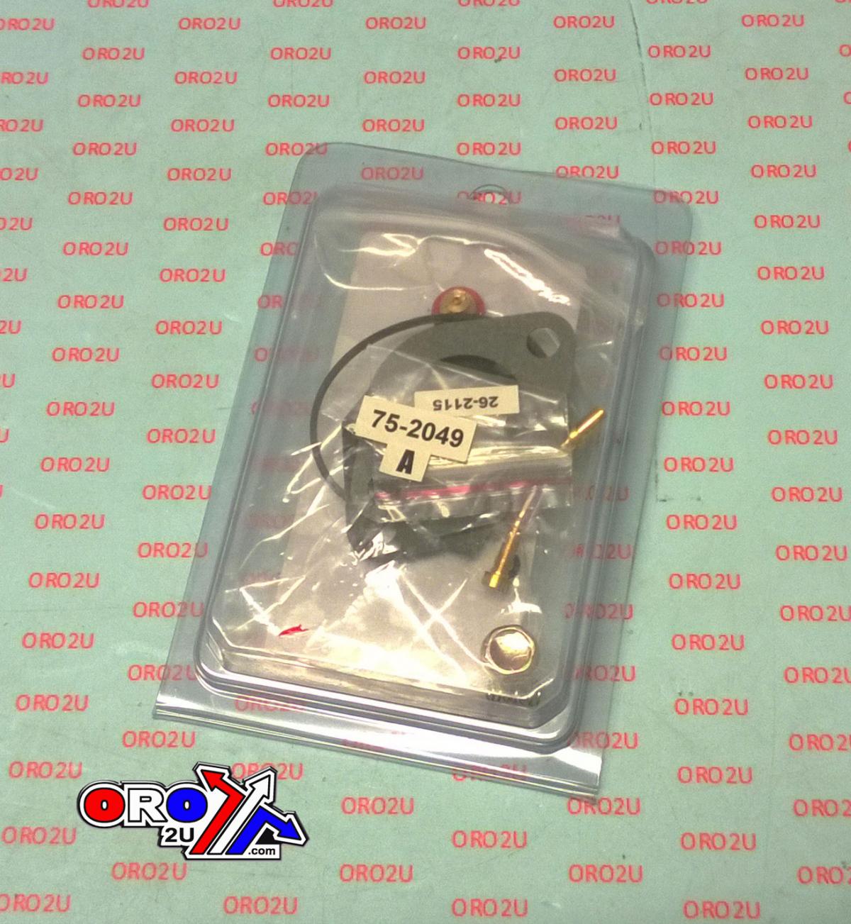 CARBURETOR REBUILD KIT 97-04 KAW MULE 520/550, ALLBALLS 26-10036 ATV thumbnail 2