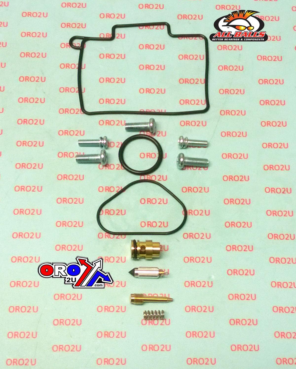 CARBURETOR REBUILD KIT 17-22 GAS/HUSKY/KTM 125-300, ALLBALLS 26-10047 DIRT thumbnail 2