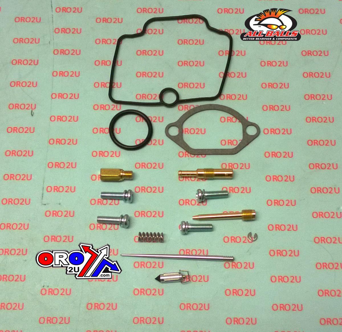 CARBURETOR REBUILD KIT 18-22 YAM YZ65, ALLBALLS 26-10049 DIRT thumbnail 2