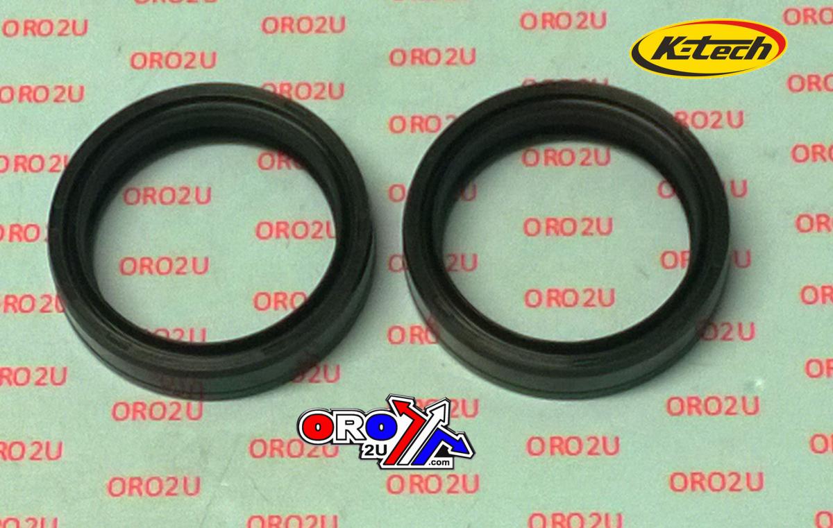 FORK SEAL SET 43x54x11 SHOWA, K-TECH FSS-013/FSS-015, NOK OE FITMENT image 1