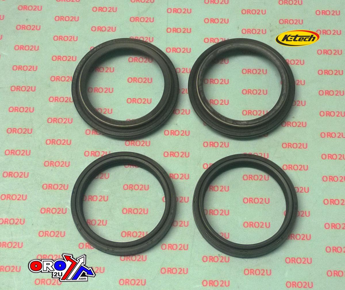 SEAL & WIPER SET/4 48x58mm, K-TECH FSK-033 FORK SEAL KIT, NOK OE FITMENT image 1