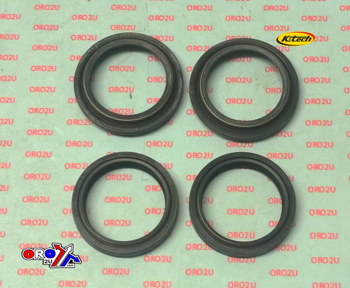 SEAL & WIPER SET 46x58, K-TECH FSK-027 FORK SEAL KIT, NOK OE FITMENT image 1