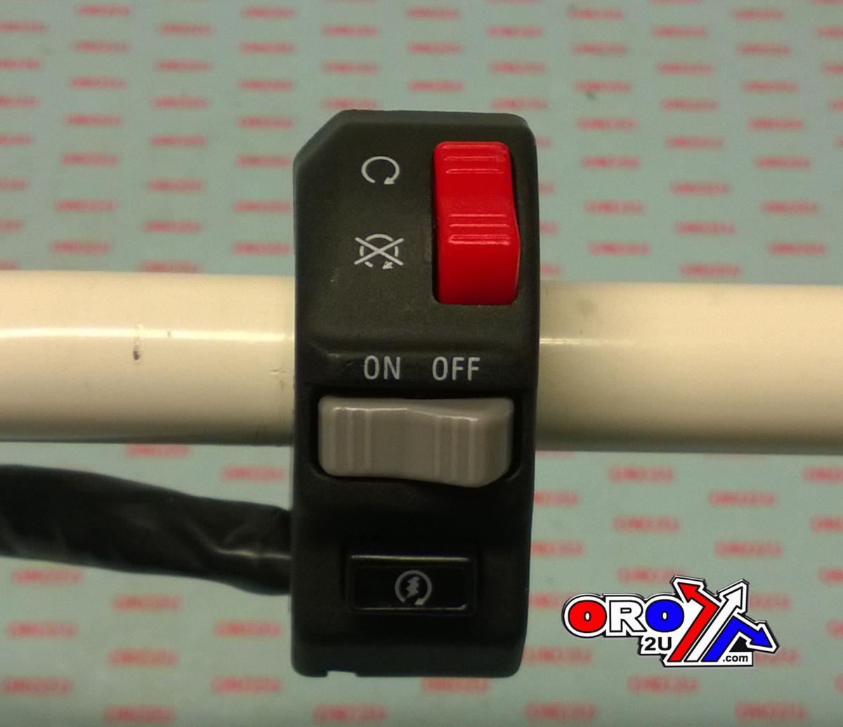 SWITCH RH. KILL,ON-OFF HEADLIGHT, STARTER thumbnail 2