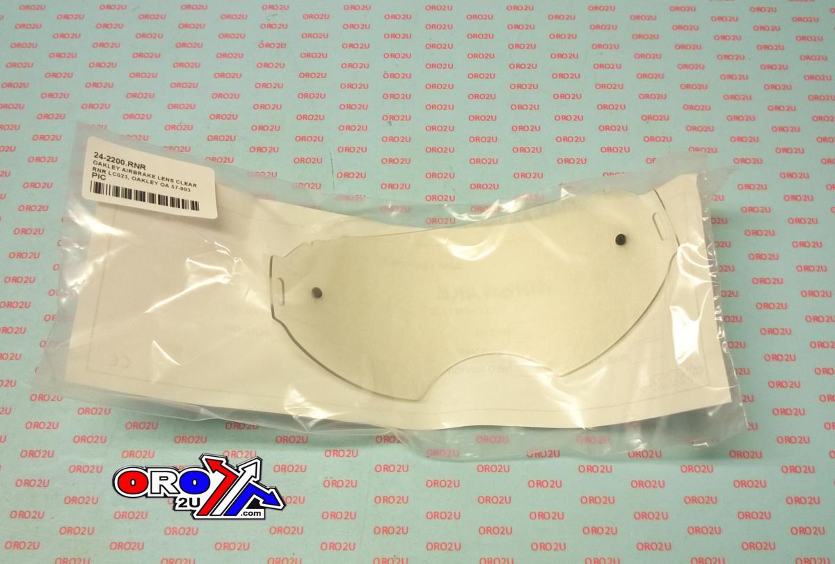 OAKLEY AIRBRAKE LENS CLEAR, RNR LC023, OAKLEY OA 57-993, RNR COPY LENS thumbnail 2