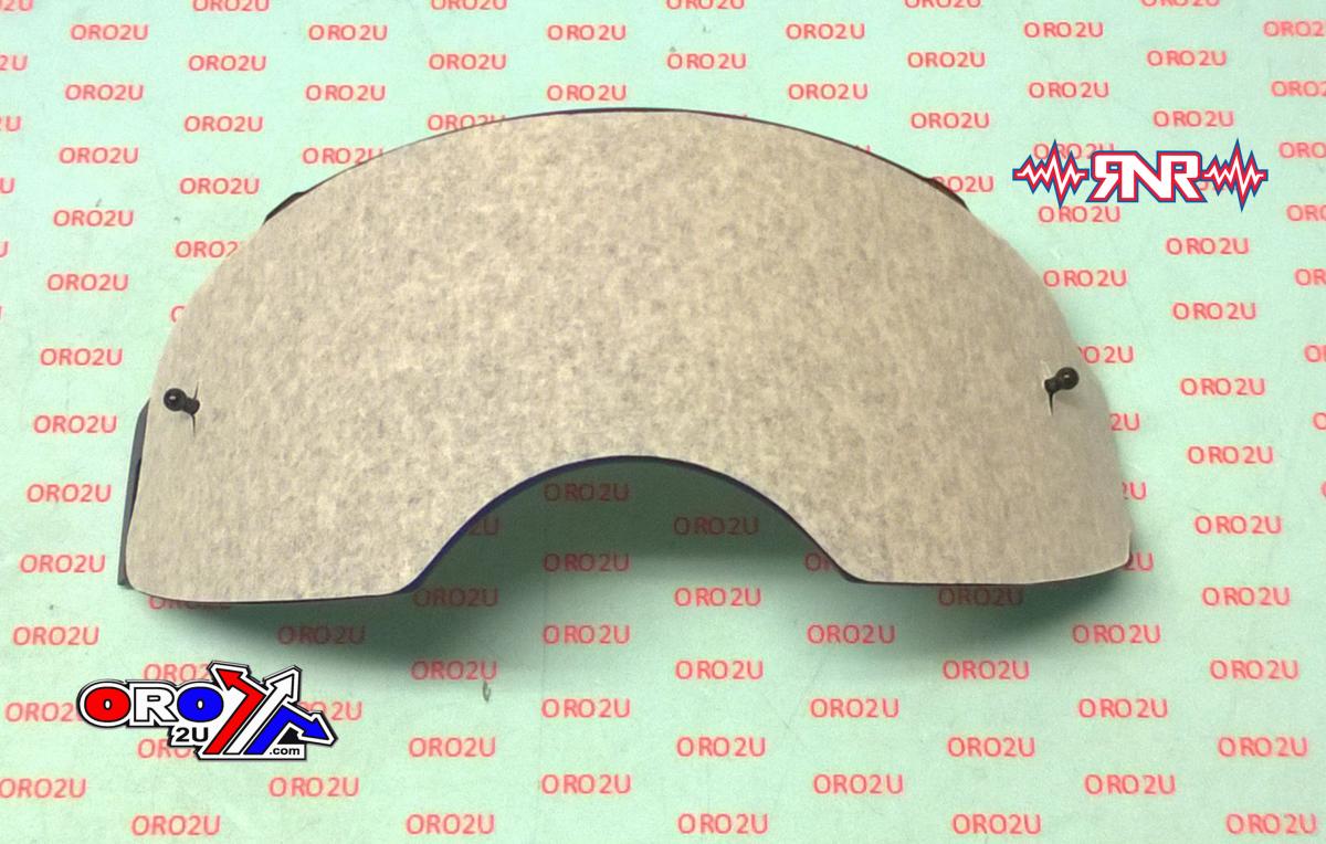 OAKLEY AIRBRAKE LENS BLUE MIRROR, RNR LMPCB023 TO FIT AIRBRAKE GOGGLES, NOT GENUINE OAKLEY thumbnail 2