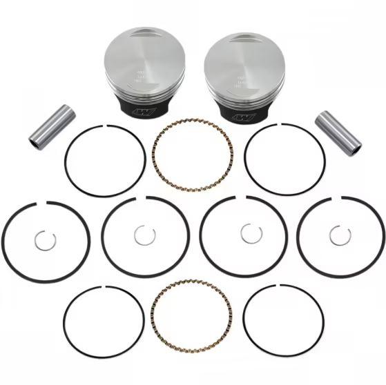 Wiseco Tracker Series Kit HD, WISECO WK0215PS, 1340 EVO Flat Top 8.5.:1 CR 3.4955 image 1