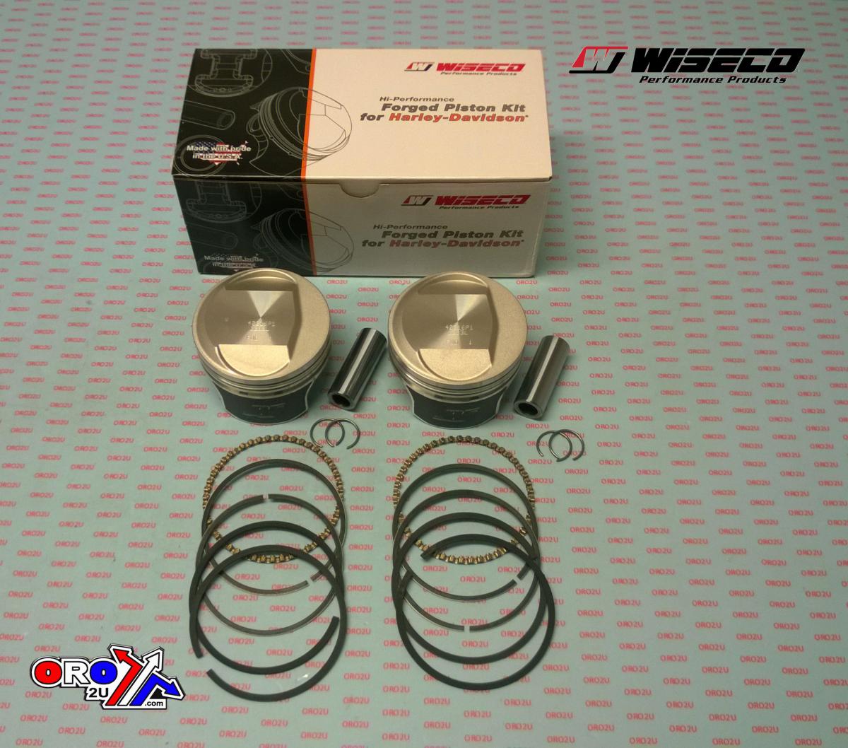 Wiseco Tracker Series Kit HD, WISECO WK0216PS, 1340 EVO Domed 10.0:1 CR image 1