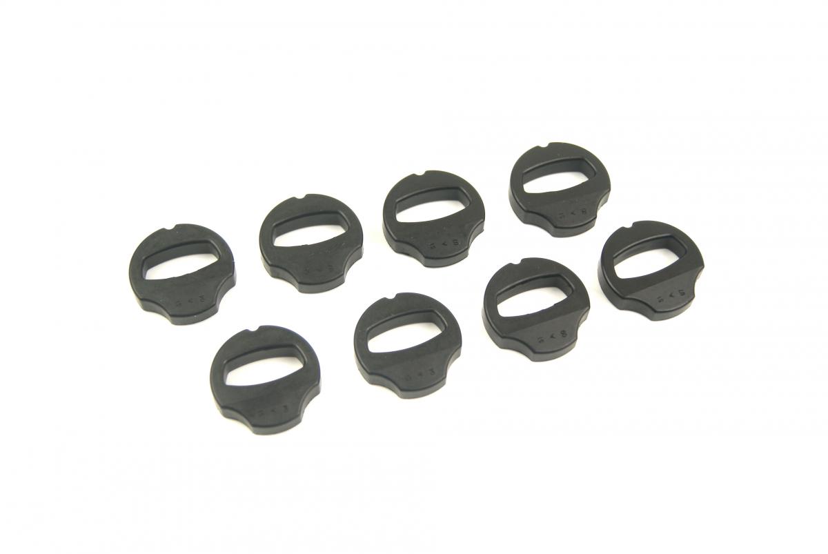 RUBBER CUSHIONS SET W6995-8, WISECO