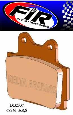 BRAKE PADS SINTERED METAL N4, DB2037 RD-N4 thumbnail 2