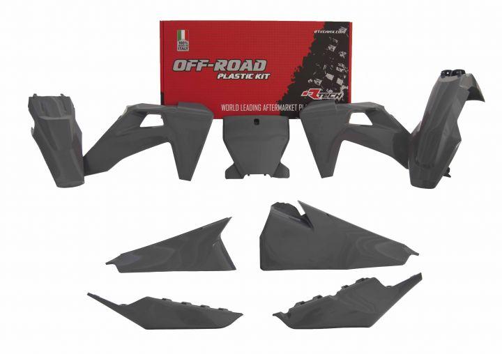 PLASTIC KIT/6 2019-22 TC/FC, QUANTUM GREY, RTECH R-KITHSQ-GR0-599 image 1