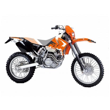 98-00 KTM SX-EXC DREAM 4, BLACKBIRD DECAL KIT 2534N thumbnail 2