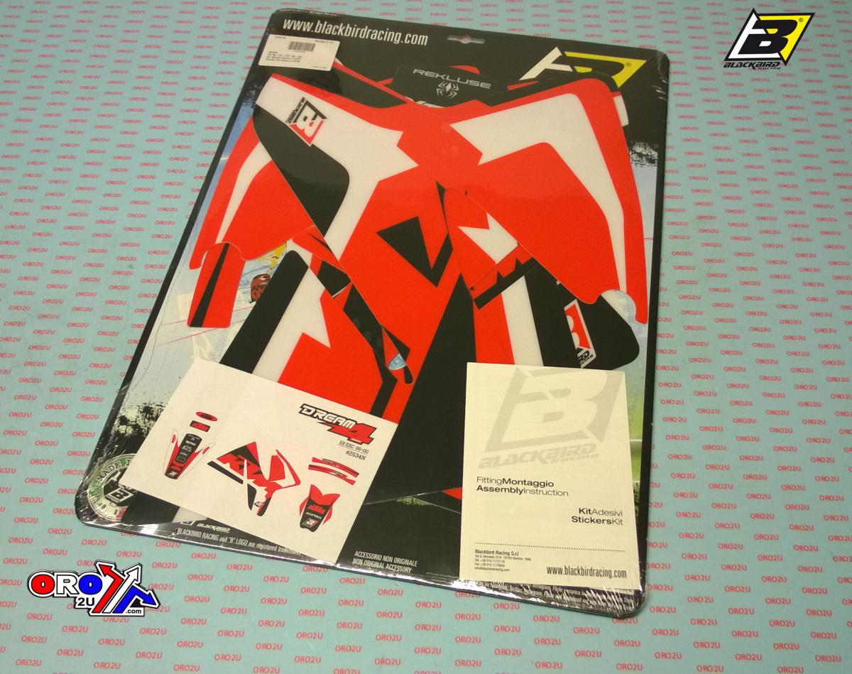 98-00 KTM SX-EXC DREAM 4, BLACKBIRD DECAL KIT 2534N thumbnail 3
