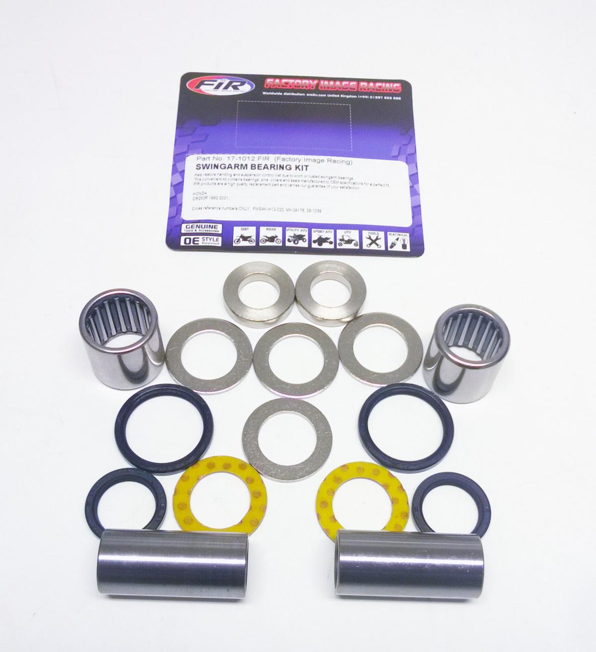 SWINGARM BEARING KIT CR250R 92-01, HONDA image 1