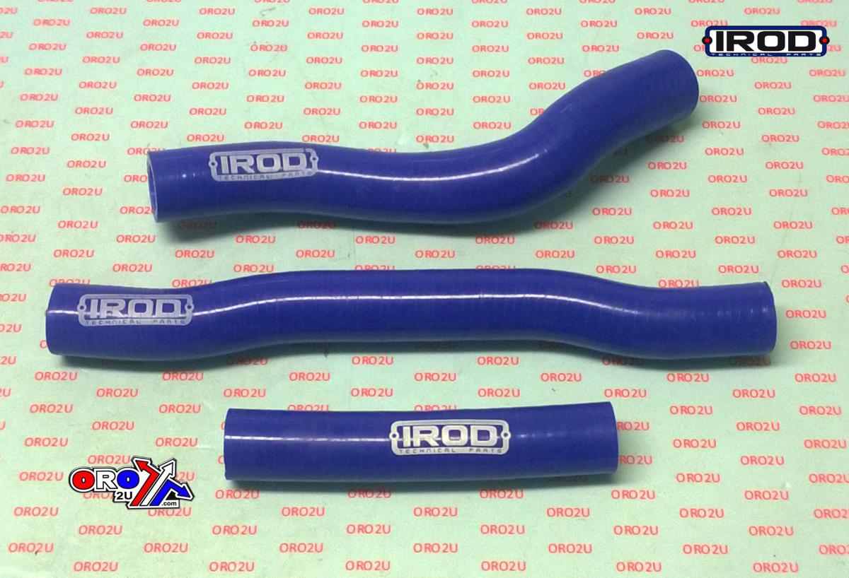 HOSE KIT 3pcs KTM HUSQVARNA 250 / 350 16-18, SILICONE RADIATOR BLUE 010093, IROD image 1