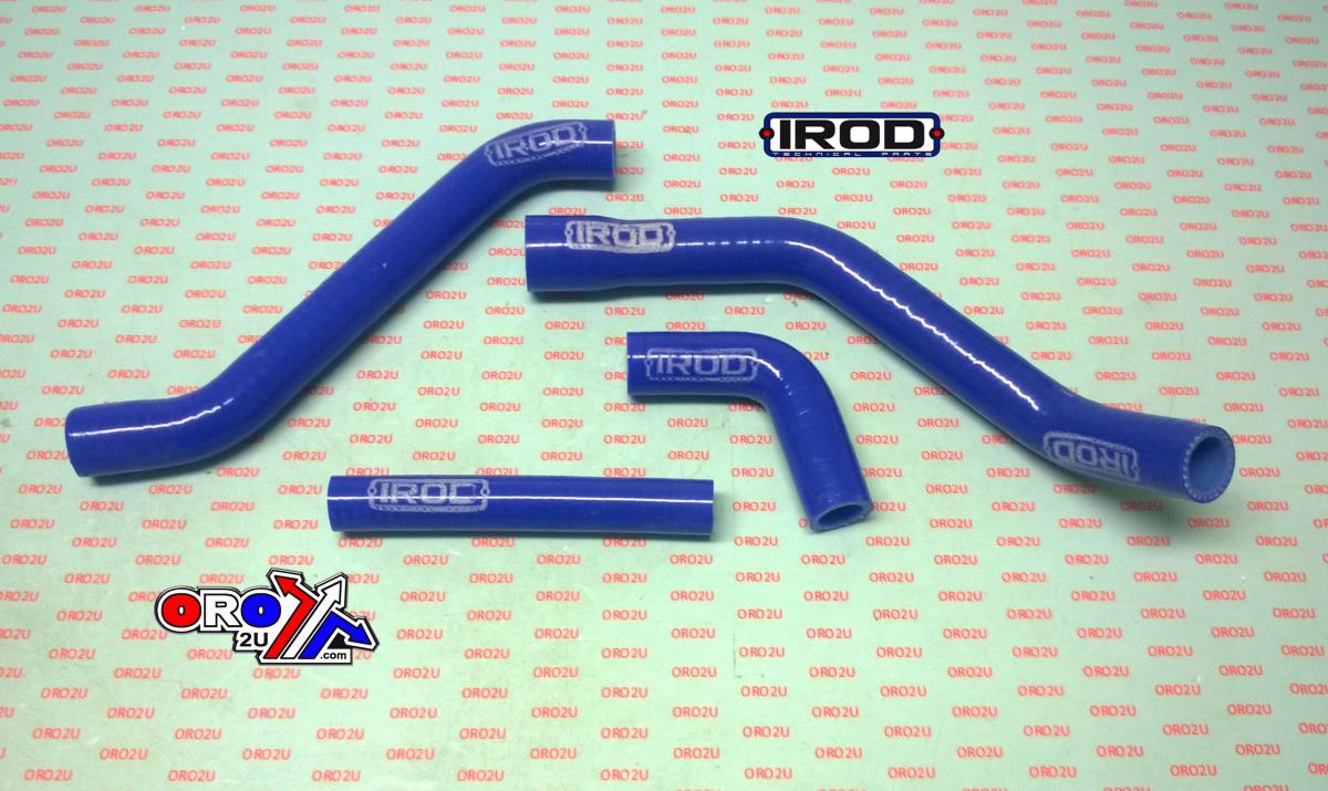 HOSE KIT 4pcs YAMAHA YZF 450 18-20, SILICONE RADIATOR BLUE 010107, IROD image 1