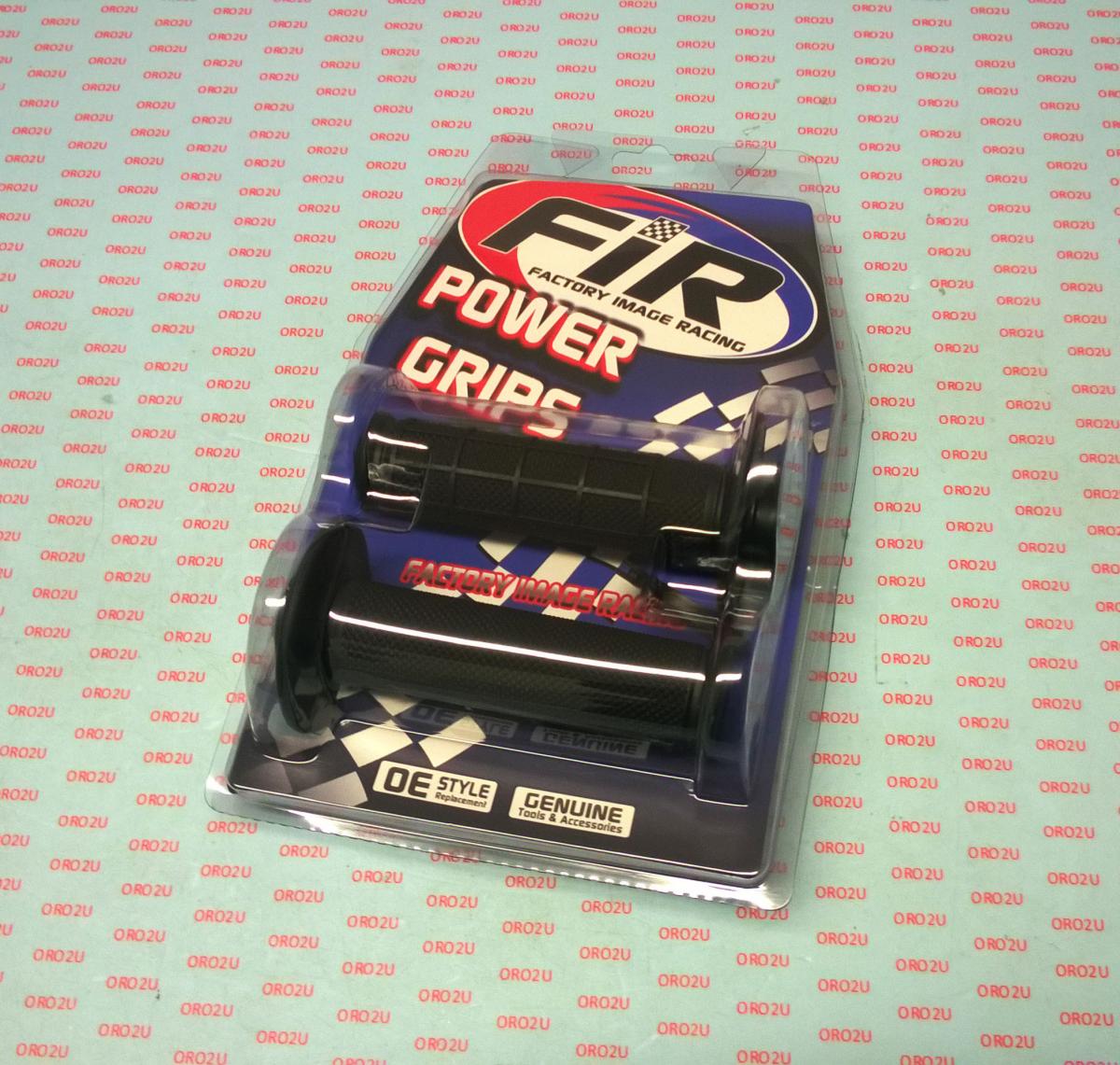 LOCK ON GRIP SET CRF 150 R, HALF WAFFLE SOFT BLACK, ODI STYLE, FIR - thumbnail 3